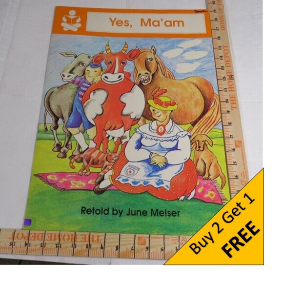 Yes, Ma’am BIG BOOK (almost 2 feet tall) Classroom Size - Picture 1 of 11